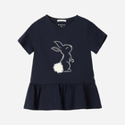 Dziecięca koszulka dla dziewczynki Tom Tailor 1040654 104-110 cm Czarna (4067261891620) - obraz 1