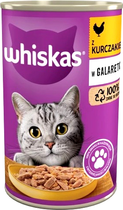 Mokra karma dla kotów Whiskas 1+ kurczak 400 g (5900951305443) - obraz 1