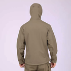 Тактическая куртка Eagle Soft Shell JA-01-0 с флисом Olive Green 4XL - изображение 6