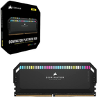 Pamięć Corsair DIMM DDR5-6200 32768MB PC5-49600 (Kit of 2x16384MB) Dominator Platinum RGB Black (CMT32GX5M2X6200C36) - obraz 5