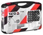 Zestaw kluczy nasadowych do montażu filtrów oleju YATO 3/8" 10 mm 30 szt. (YT-0596) - obraz 1