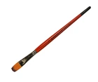 Пензель синтетика овальна Kolos Synthetic Carrot 1097FR № 14 коротка ручка (421097FR14)