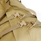 Сумка тактическая Kiborg Military Bag 130 л Coyote (k6041) - изображение 10
