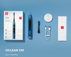 Електрична зубна щітка Oclean X10 Electric Toothbrush Blue - зображення 11