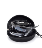 Окуляри тактичні Daisy X7 Black 4 змінні світлофільтри 100% захист від ультрафіолетових променів + Твердий чохол + Ремінець для фіксації на потилиці - изображение 4