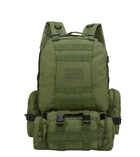 Модульний рюкзак Defense Pack Assembly 50L Olive з відстібними підсумками, з міцного матеріалу Nylon 600D - зображення 5