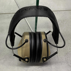 Тактичні активні навушники Earmor M30 койот (243809) - зображення 5