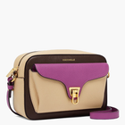 Torebka crossbody damska ze skóry naturalnej Coccinelle BEAT SOFT TRIC E1MQ2150201M49 Beżowa (8059978478382) - obraz 2