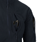 Куртка Helikon-Tex ALPHA Tactical - Grid Fleece, Navy blue 3XL/Regular (BL-ALT-FG-37) - изображение 8