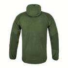 Куртка Helikon-Tex Alpha Hoodie - Grid Fleece, Olive green M/Regular (BL-ALH-FG-02) - изображение 3