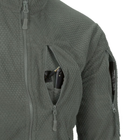 Куртка Helikon-Tex ALPHA Tactical - Grid Fleece, Foliage green M/Regular (BL-ALT-FG-21) - зображення 8
