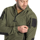Тактична сорочка Helikon-Tex Range Hoodie - Topcool, Olive Green/Black XS/Regular (BL-BRH-TC-0201) - изображение 5