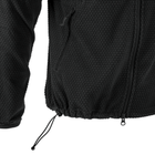 Куртка Helikon-Tex Alpha Hoodie - Grid Fleece, Black XL/Regular (BL-ALH-FG-01) - изображение 12