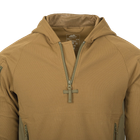 Тактична сорочка Helikon-Tex Range Hoodie - Topcool, Coyote/adaptive green S/Regular (BL-BRH-TC-1112) - зображення 4