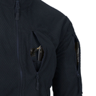 Куртка Helikon-Tex ALPHA Tactical - Grid Fleece, Navy blue 2XL/Regular (BL-ALT-FG-37) - изображение 8