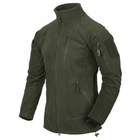 Куртка Helikon-Tex ALPHA Tactical - Grid Fleece, Olive Green L/Regular (BL-ALT-FG-02) - зображення 1