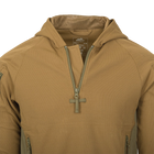 Тактична сорочка Helikon-Tex Range Hoodie - Topcool, Coyote/adaptive green XS/Regular (BL-BRH-TC-1112) - зображення 4
