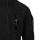 Куртка Helikon-Tex ALPHA Tactical - Grid Fleece, Black 3XL/Regular (BL-ALT-FG-01) - изображение 8