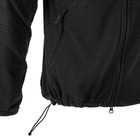 Куртка Helikon-Tex Alpha Hoodie - Grid Fleece, Black 3XL/Regular (BL-ALH-FG-01) - изображение 12