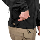 Куртка Helikon-Tex Cougar Qsa + Hid - Soft Shell Windblocker, Black XS/Regular (KU-CGR-SM-01) - изображение 8