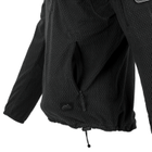 Куртка Helikon-Tex Alpha Hoodie - Grid Fleece, Black M/Regular (BL-ALH-FG-01) - зображення 11