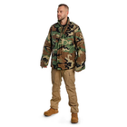 Куртка Helikon-Tex M65 - NyCo Sateen, US Woodland L/Regular (KU-M65-NY-03) - зображення 3