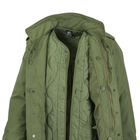 Куртка Helikon-Tex M65 - NyCo Sateen, Olive green XL/Long (KU-M65-NY-02) - зображення 11