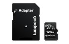 Карта пам'яті MicroSDXC 128GB UHS-I Class 10 GOODRAM + SD-adapter (M1AA-1280R12)