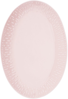 Тарілка овальна Aida Life in Colour Confetti Candy floss з рельєфною порцеляною 36 x 25.5 см (5709554133541) - зображення 1