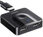 Спліттер Ugreen CM217 HDMI 2.0 2 in 1 Black (6957303804351) - зображення 3
