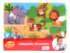 Układanka drewniana Smily Play Zoo 30 x 22 cm 7 elementów (5905375836139) - obraz 1