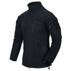 Кофта Alpha Tactical Jacket - Grid Fleece Helikon-Tex Синій XS - зображення 1