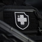 Крест нашивка ЗСУ M-Tac Black (вишивка) - зображення 7