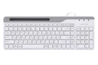 Клавіатура A4Tech FK25 (White) Fstyler, USB, колір білий
