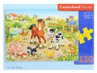 Кастор пазлы «На ферме» 120 деталей CASTORLAND (В-13197)