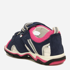 Дитячі шкіряні сандалії для дівчинки Bartek 16176-010 28 Темно-синій/Рожевий (5903607814047) - зображення 5