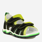 Sandały chłopięce skórzane Bartek 16187-018 32 Czarny/Zielony (5904699020699) - obraz 2