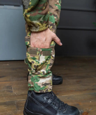Мужские тактические брюки с наколенниками в комплекте и вставками FLEX / Крепкие Брюки рип-стоп мультикам M - изображение 12