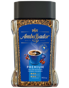 Кофе растворимый 190г*8, сткл.б, "Premium", AMBASSADOR
