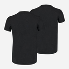 Набір чоловічих футболок Puma Basic 2P V-Neck 93501701 L 2 шт Чорний (8720245038416) - зображення 2