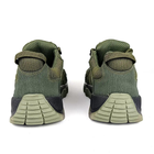 Тактические кожаные кроссовки Oksy Tactical летние с сеткой треккинговые Olive размер 42 - изображение 7