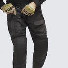 Тактичні штани UATAC Gen 5.4 Black з наколінниками 3XL - зображення 4