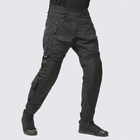 Тактические штаны UATAC Gen 5.4 Black с наколенниками M - изображение 1