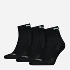 Набір чоловічих шкарпеток 3 пари Puma Cushioned Quarter 3P Unisex 90794301 43-46 Чорний (8720245028936) - зображення 1