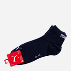 Набір чоловічих шкарпеток 3 пари Puma Unisex Quarter Plain 3p 90697822 43-46 Темно-синій (8718824423081) - зображення 2