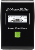 UPS PowerWalker VI 800 SW/IEC 800VA (480W) Black (10120062) - obraz 2