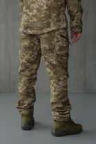 Чоловічі тактичні штани на флісі SoftShell колір піксель водонепроникні S - зображення 2