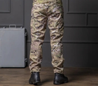 Чоловічі штани Softshell на флісі колір мультикам Водонепроникні M - зображення 5