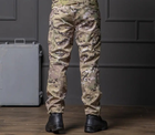 Чоловічі штани Softshell на флісі колір мультикам Водонепроникні XL - зображення 4