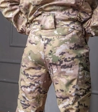 Чоловічі штани Softshell на флісі колір мультикам Водонепроникні XL - зображення 9